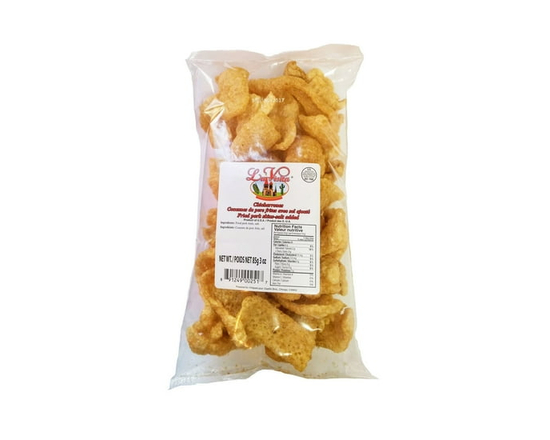 Couennes de porc frites La Visita avec sel ajouté - 85 g