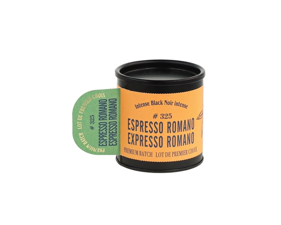 Aroma Light 8oz Espresso Romano Soy Wax Blended Scented Candle, 1 mèche de coton - 3.25po