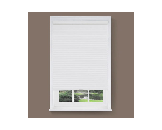 Mainstays 9/16" Cordless Room Darkening Cellular Shades - 48"Wx64"L (White)