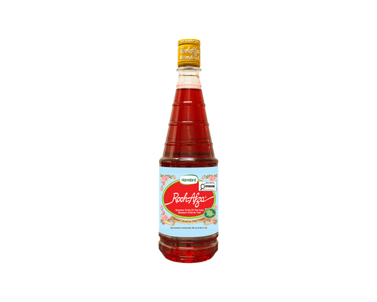 Hamdard Rooh Afza Sharbat Syrup, Rose, 25 fl.oz - 25 fl oz