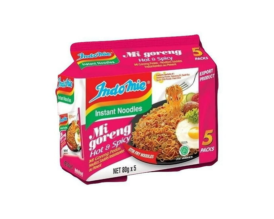 Indomie Instant Noodles Mi goreng Hot & Spicy Pedas - 14.1 oz