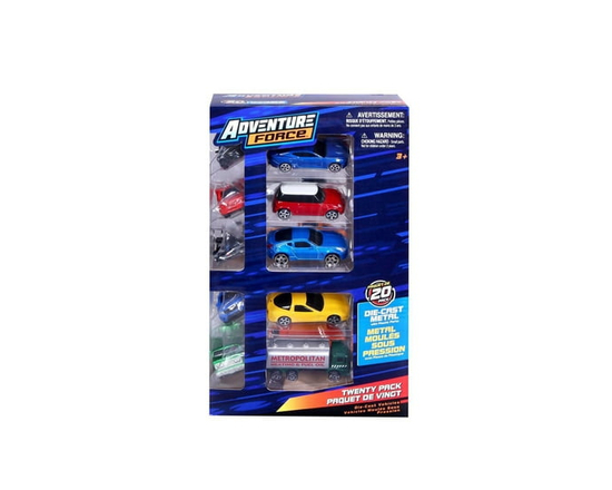 Adventure Force 3" 20 Pack Die-Cast Vehicles
