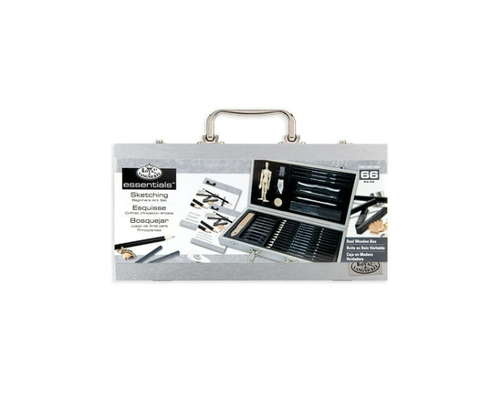 Royal & Langnickel Essentials Sketching Beginners Art Set, 66pc
