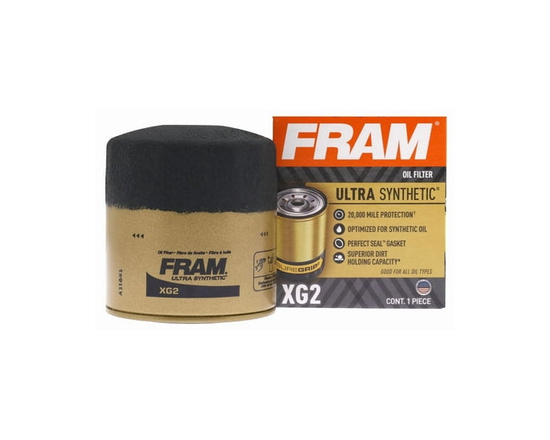 Filtre à huile XG2 Ultra Synthetic de FRAM