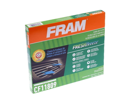 FRAM FB Cabin Air Filter CF11809 with Arm and Hammer Baking Soda