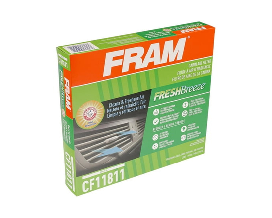 FRAM FB Cabin Air Filter CF11811 with Arm and Hammer Baking Soda