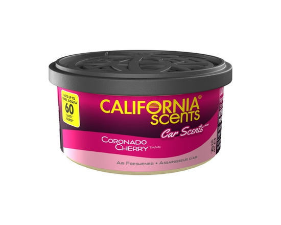 Assainisseur d’air dissimulé/en boîte California Scents (parfum Cerise de Coronado, 1 paquet), cadeau idéal pour les fêtes et à glisser dans une chaus