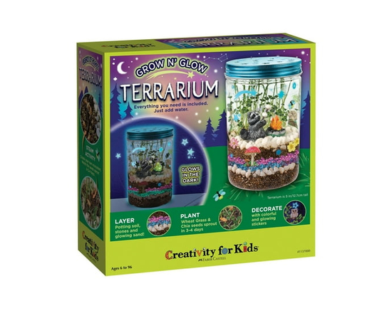 Creativity for Kids Grow 'N Glow Terrarium