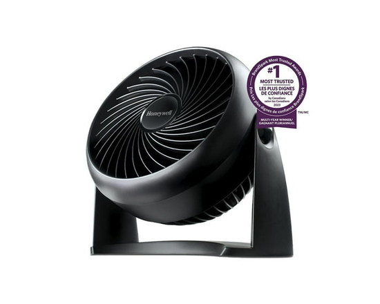 TurboForce Air Circulator Fan - Black (Black)