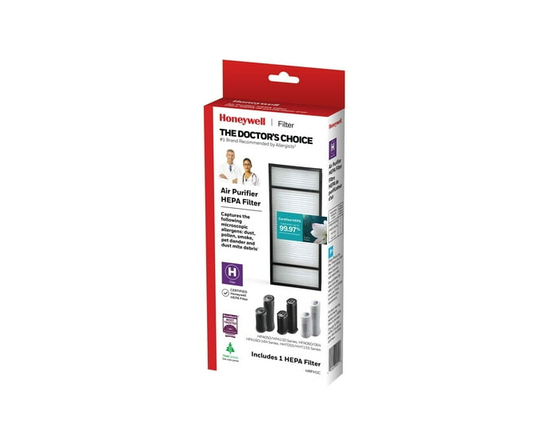 Honeywell HRF-H1C Allergen Remover Replacement True HEPA Filter (Filter H)