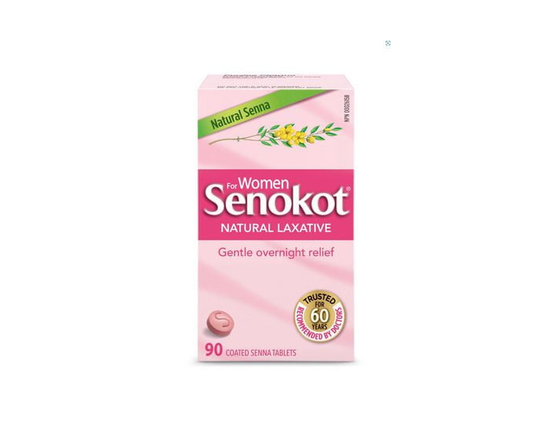 Senokot Coated Senna Tablets for Women 90 Tablets