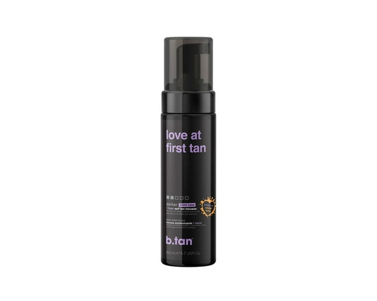 B.tan Love at First Tan 1 Hour Express Self Tan Mousse 6.7 fl oz - 200ml