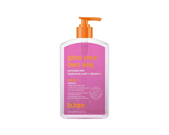 B.Tan Glow Your Own Way the OG Glow Clear Self Tan gel 16 oz - 16oz