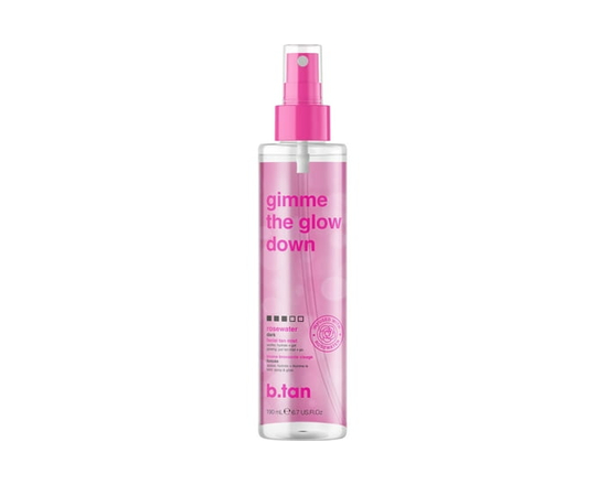 b.tan gimme the glow down facial tan mist 190mL - 1