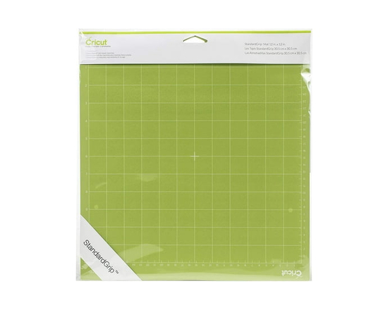 Cricut® StandardGrip Machine Mat, 12 in x 12 in (2 ct), Green - 12" x 12"