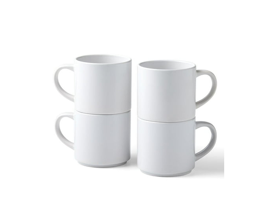 Cricut Stackable Ceramic Mug Blank 4ct - 10 oz
