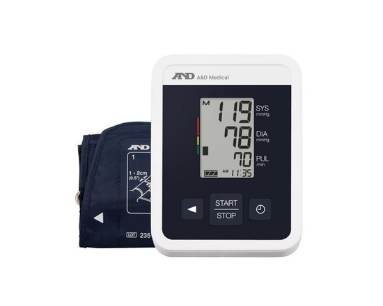 A&D MEDICAL ONE TOUCH UPPER ARM BLOOD PRESSURE MONITOR - UA-660CN
