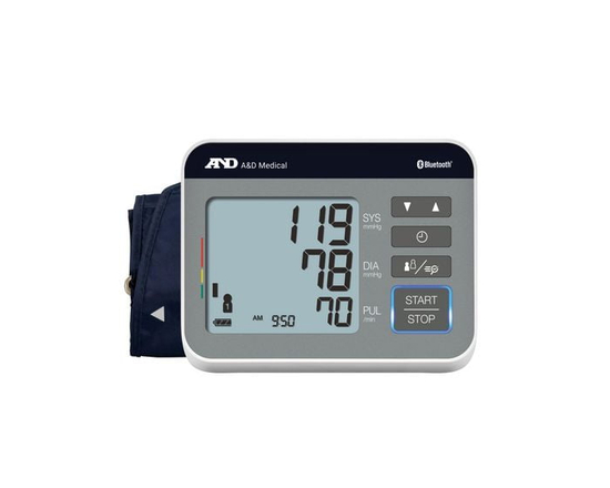 A&D Medical Precision Check Bluetooth Upper Arm Blood Pressure Monitor, UA-810BLECN