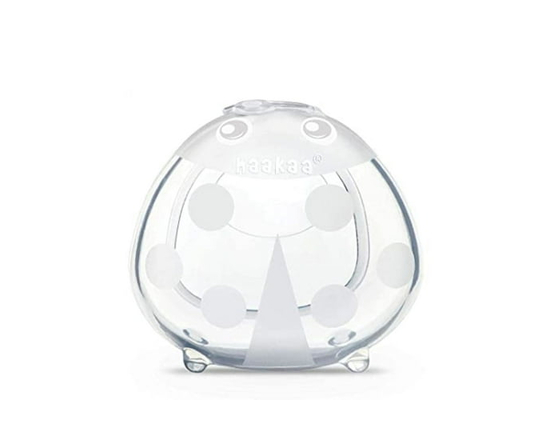Haakaa Ladybug Silicone Milk Collector, Grey, 75 ml