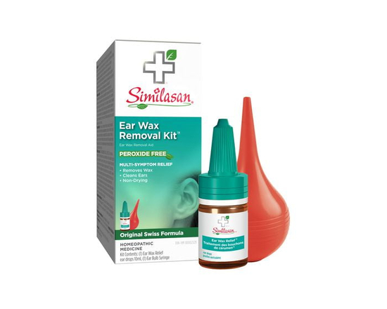 Similasan Ear Wax Removal Kit, Peroxide Free, 10ml