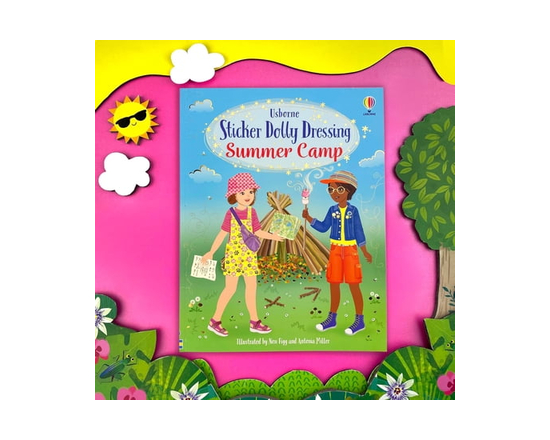 New and Trending: Sticker Dolly Dressing Summer Camp By Fiona Watt