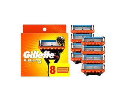 Razor Refills for Men, 8ct Razor Cartridges, Lubrication Strip, Precision Trimmer for Men, 5-Blade R - 8.0 EA