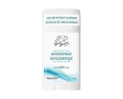 The Green Beaver Company 100% Natural Origin Antiperspirant - Fresh Verve - 50g