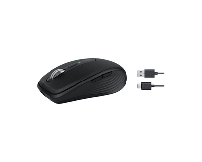 Logitech MX Anywhere 3S Wireless Mouse - Black - 910-006928