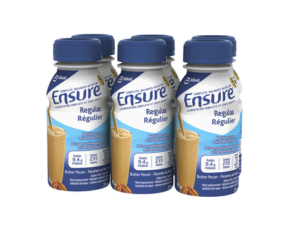 Ensure Regular - Butter Pecan - 6 x 235ml