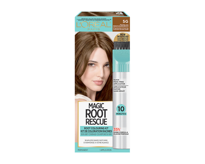 L'Oreal Magic Root Rescue Root Colouring Kit - 4 Dark Brown