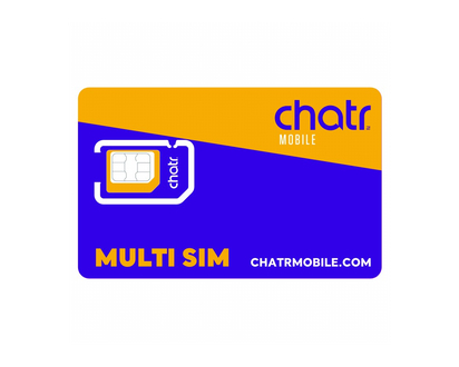 Chatr 3 In 1 Multi SIM Card