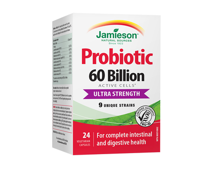 Jamieson Ultra Strength Probiotic - 60 Billion - 24s